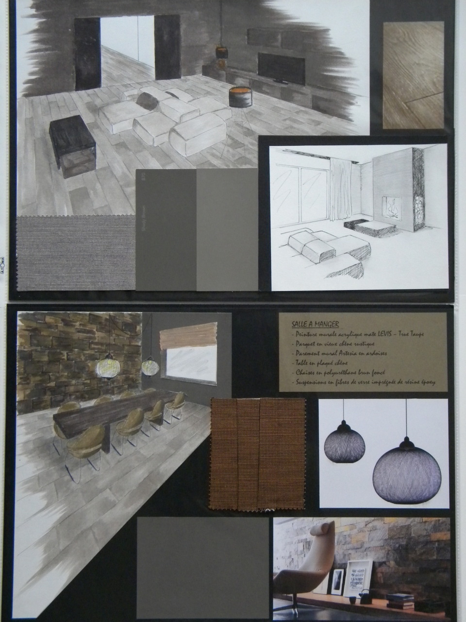 Conseils couleurs, tendances, revêtements muraux et textures